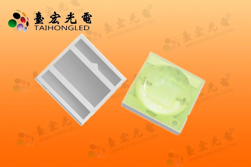 led2525灯珠，led灯珠陶瓷25251W 350mA 点粉冰蓝光贴片灯珠