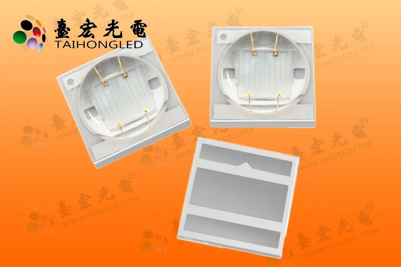 3535led灯珠蓝光，3535陶瓷-植物照明1-3W-700mA-宝蓝光450-460NM-