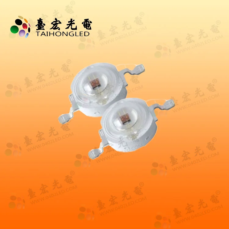 1W仿流明红光灯珠-高亮大功率仿流明led灯珠
